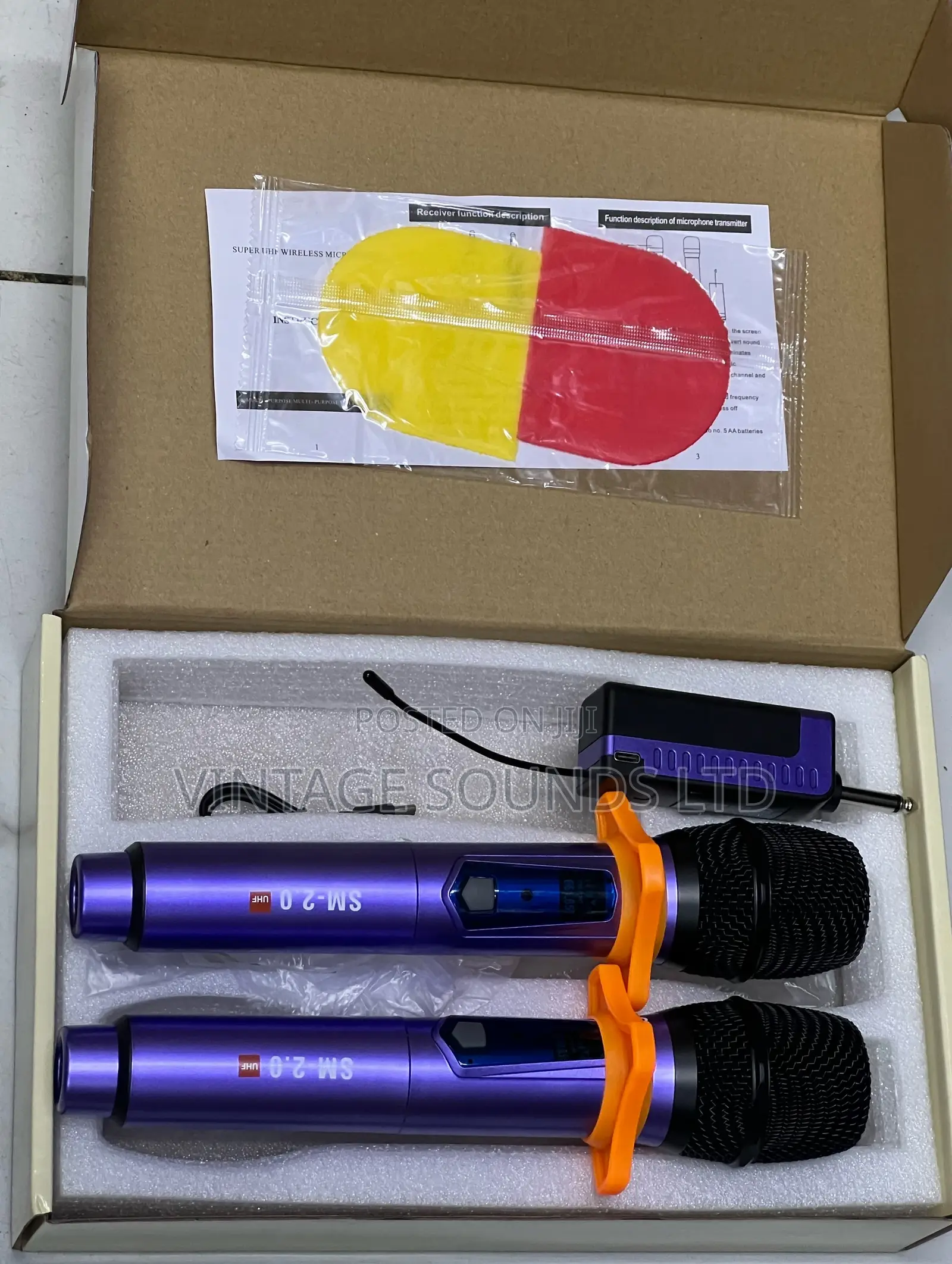 MAX SM-2.0 Rechargeable Wireless Microphone