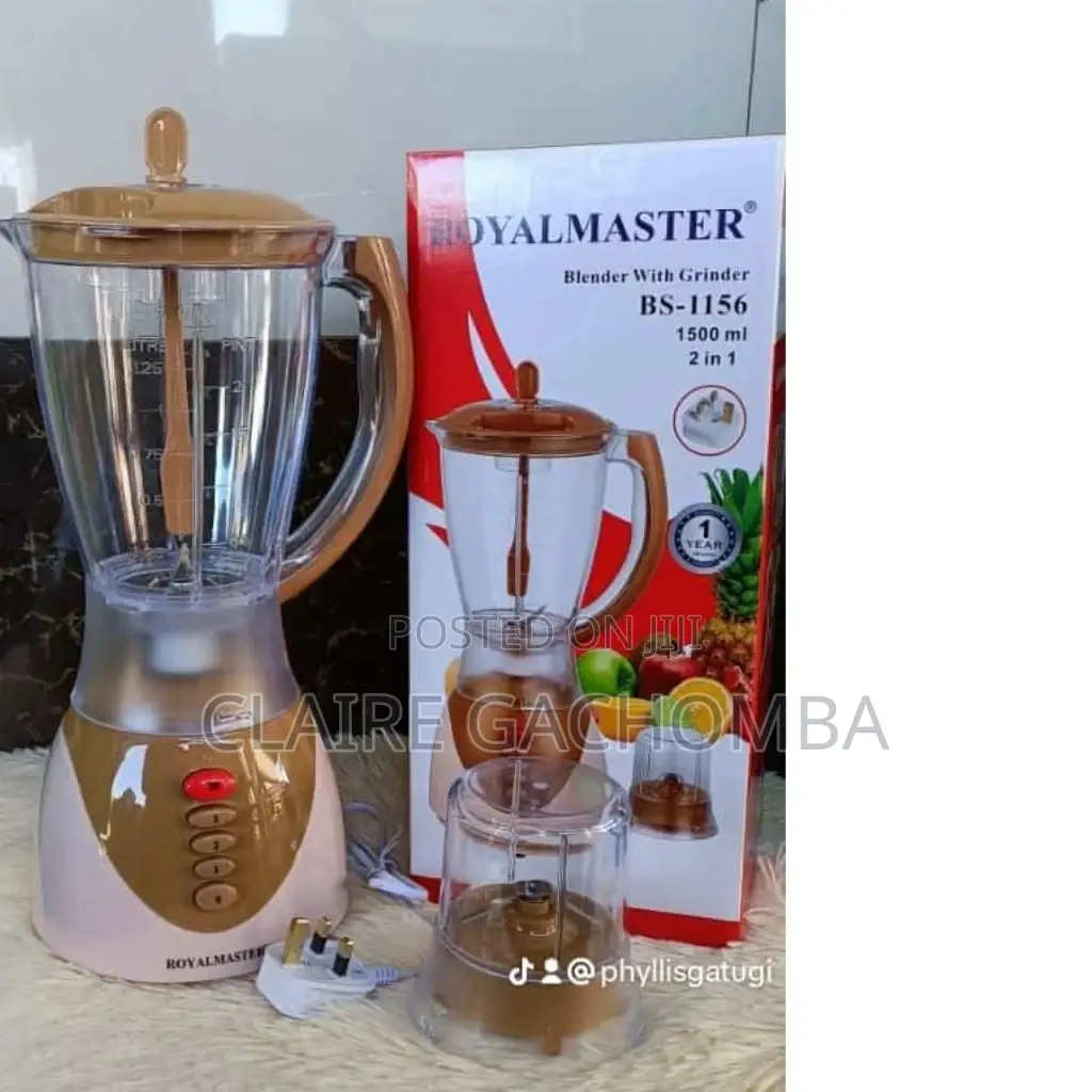 Royal Master 2 in 1 Blender (BS-1156)