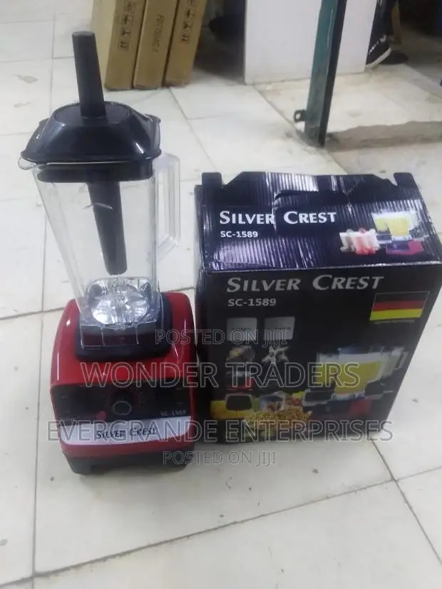 2 in 1 Silver Crest Blender 5500watts