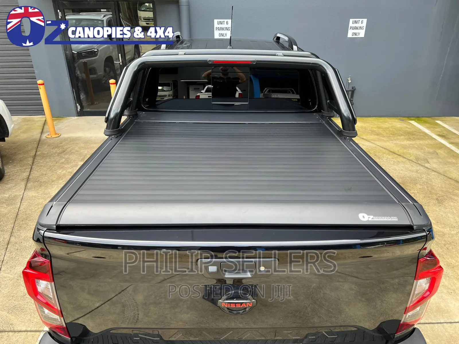 Tonneau Roll Cover for Nissan Navara 03/2021+, Dual Cab Rol