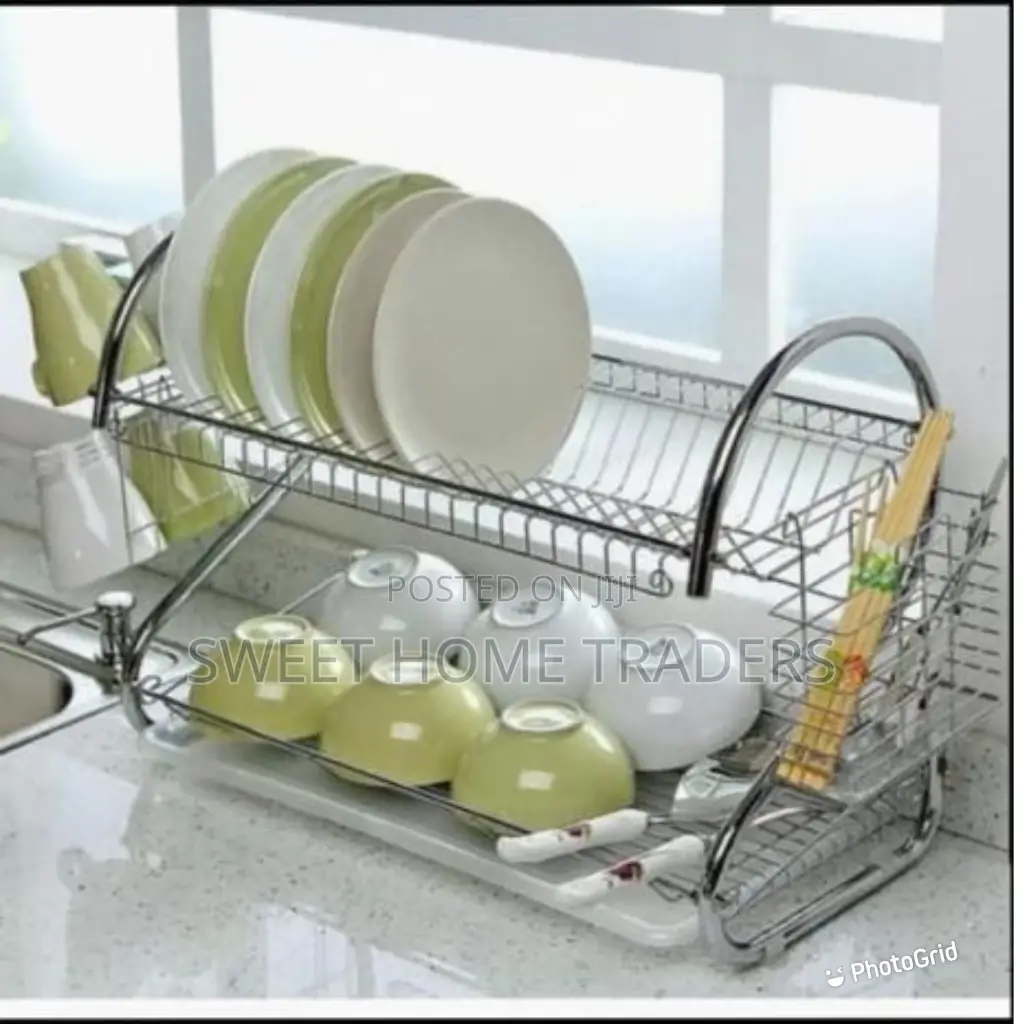 Tier Dish Rack Stainless Steel,
