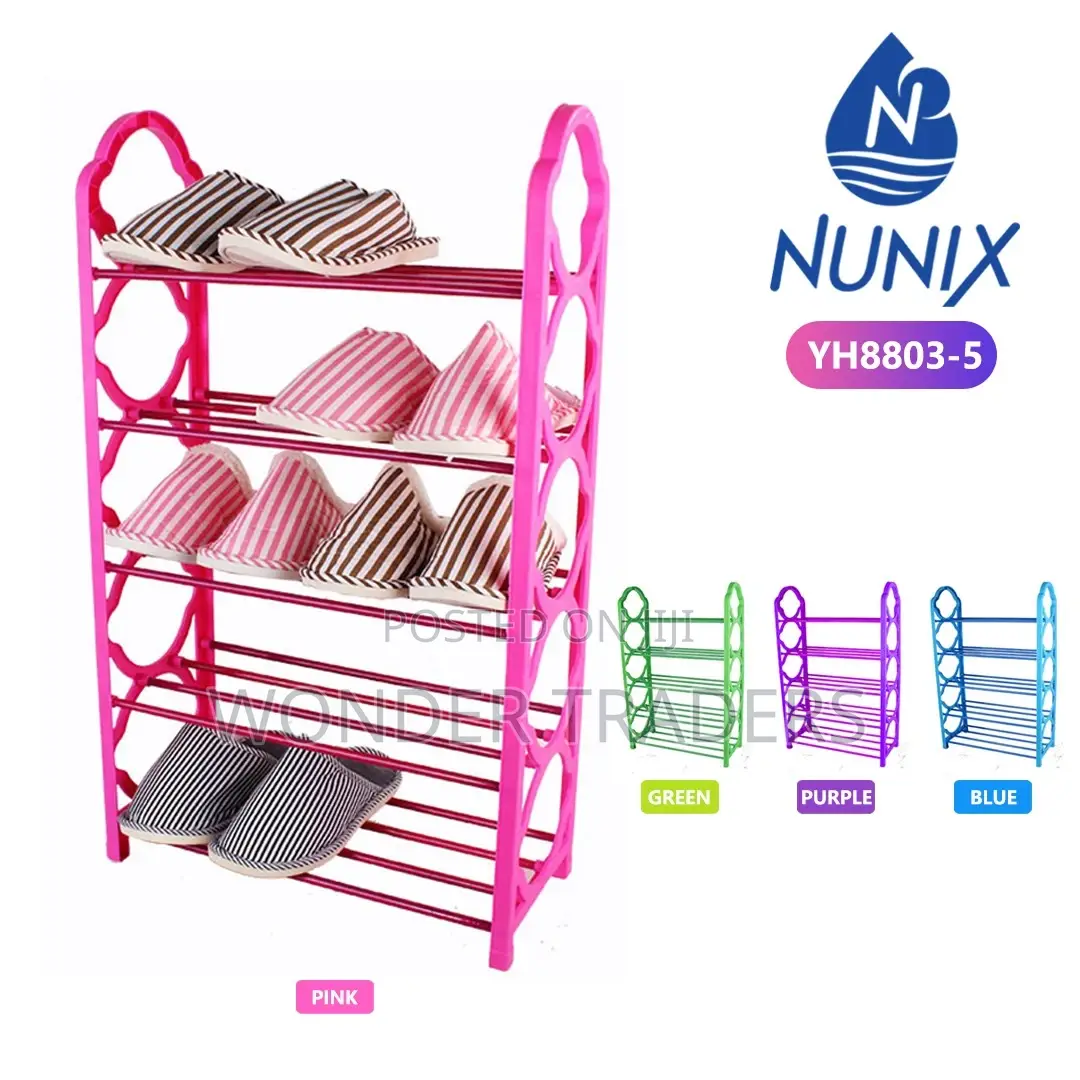 Nunix Plastic Shoe Rack 5 Layer