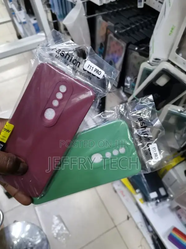 OPPO F11 Pro Back Cover Soft Matte Liquid Silicone TPU | Cam