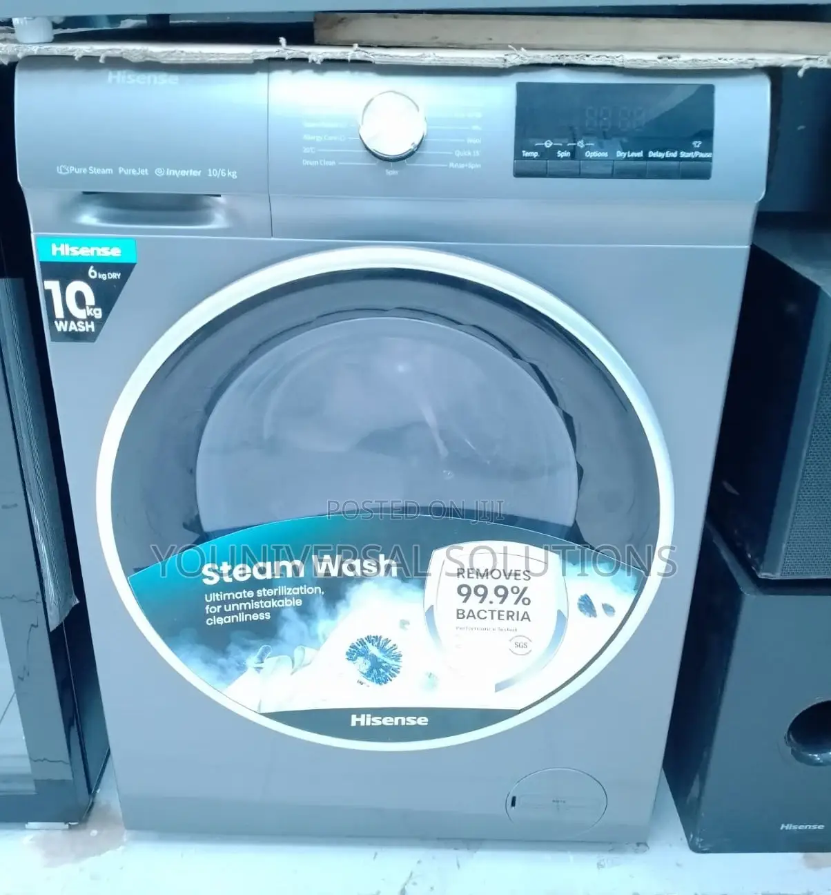 Hisense Washing Machine Front Load 10kg Wash and Spin
