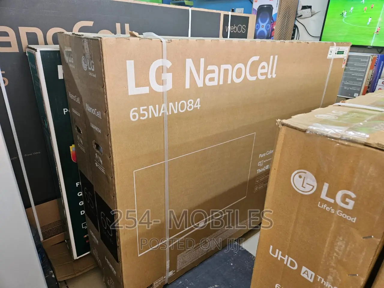 LG 65NANO846QA 65 Inch NANO84 Series HDR Nanocell Smart