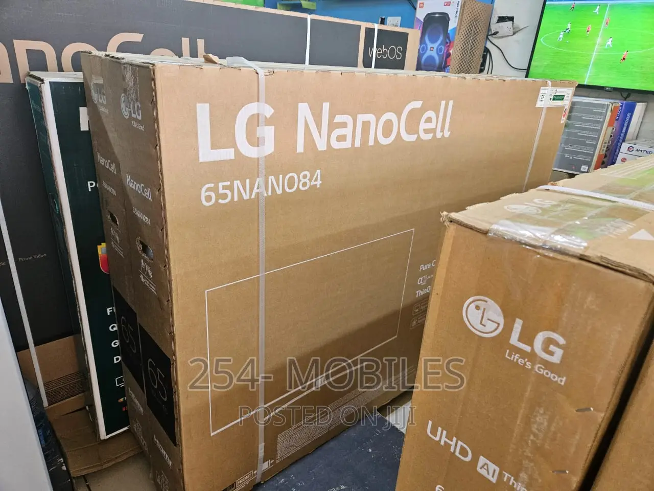 LG 65NANO846QA 65 Inch NANO84 Series HDR Nanocell Smart