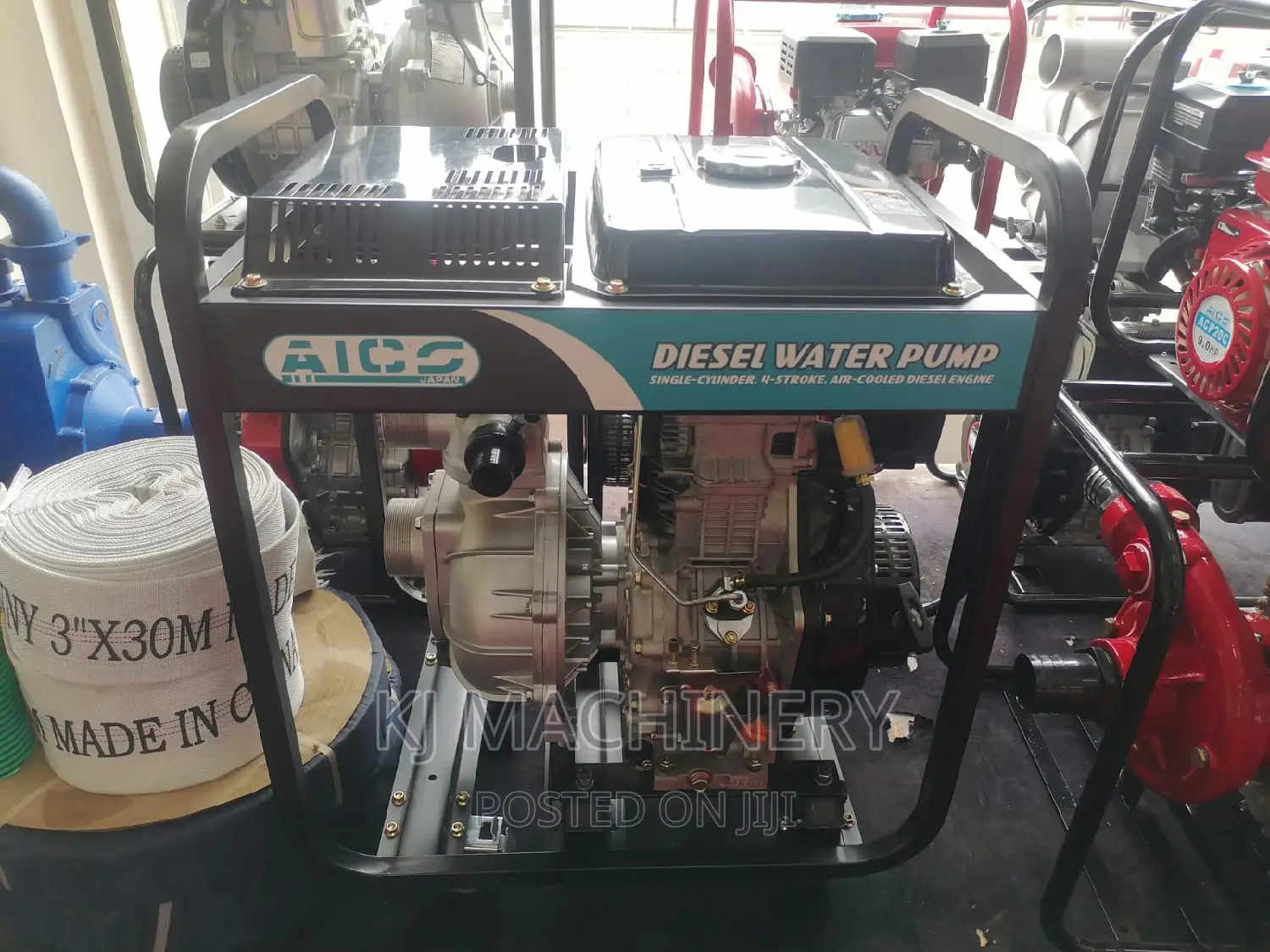 AICO Diesel Powered Waterpump Air-Cooled Engine