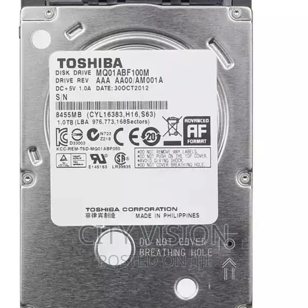Toshiba Internal 1tb Laptop HDD !! 1tb