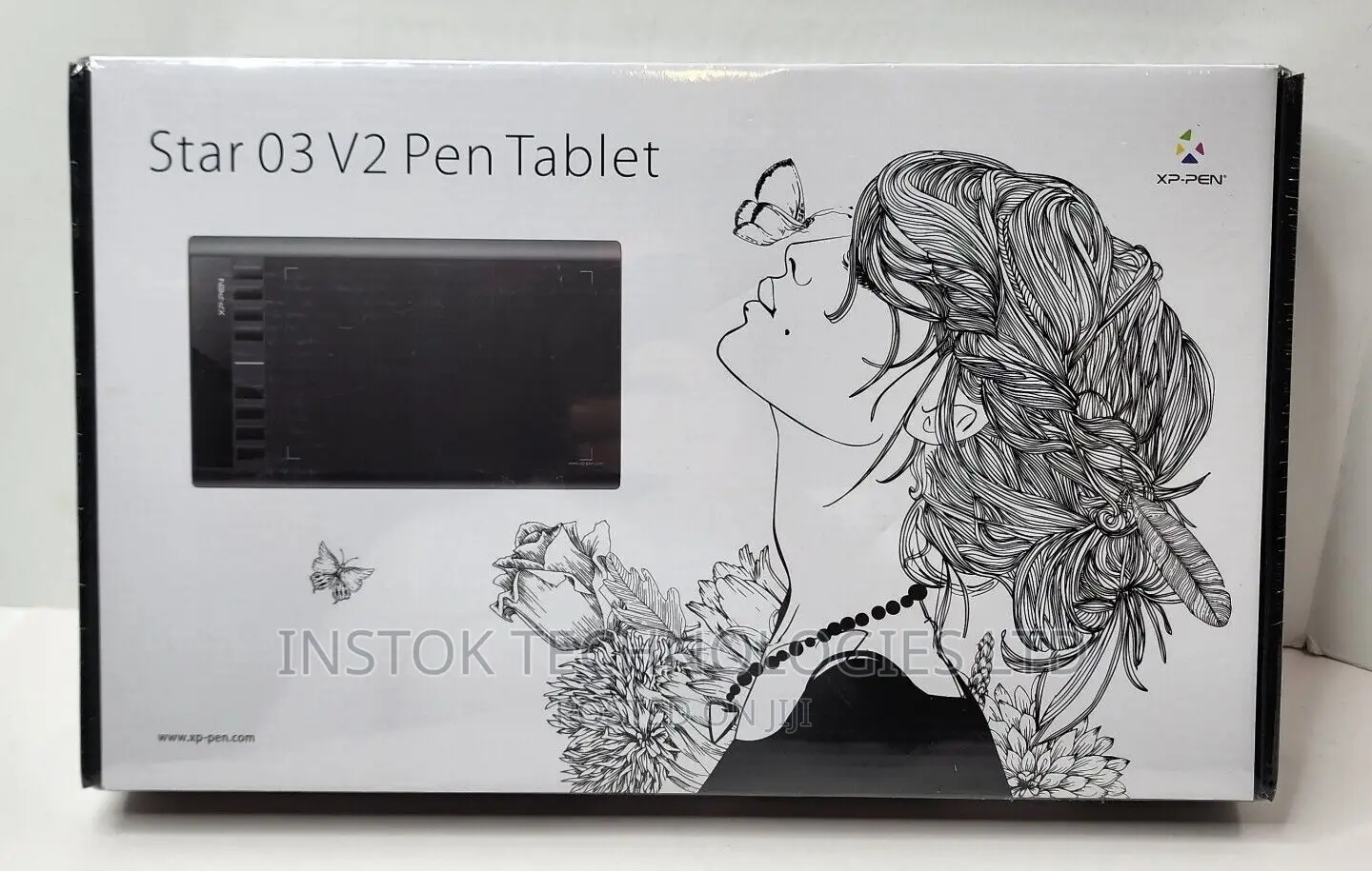 XP-PEN Star03 V2 Drawing Tablet 12 Inch With 8 Hot Keys