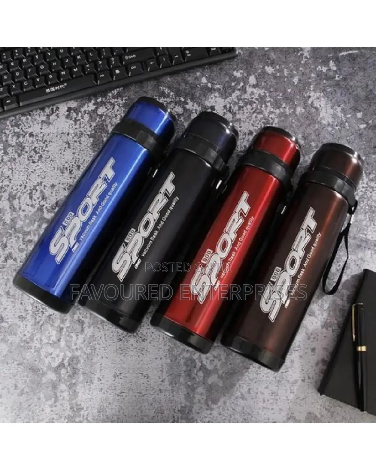 SPORT Vacuum Flask Water Bottle