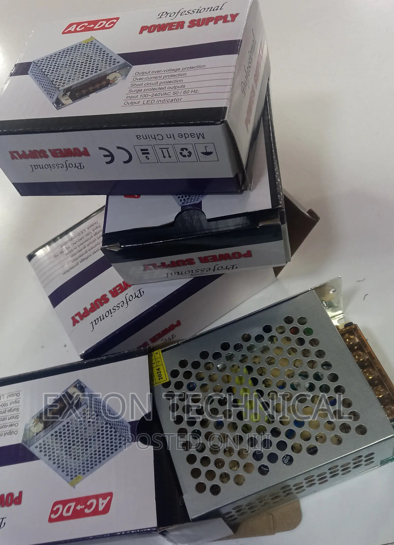 5amps CCTV Power Supply Small Frame