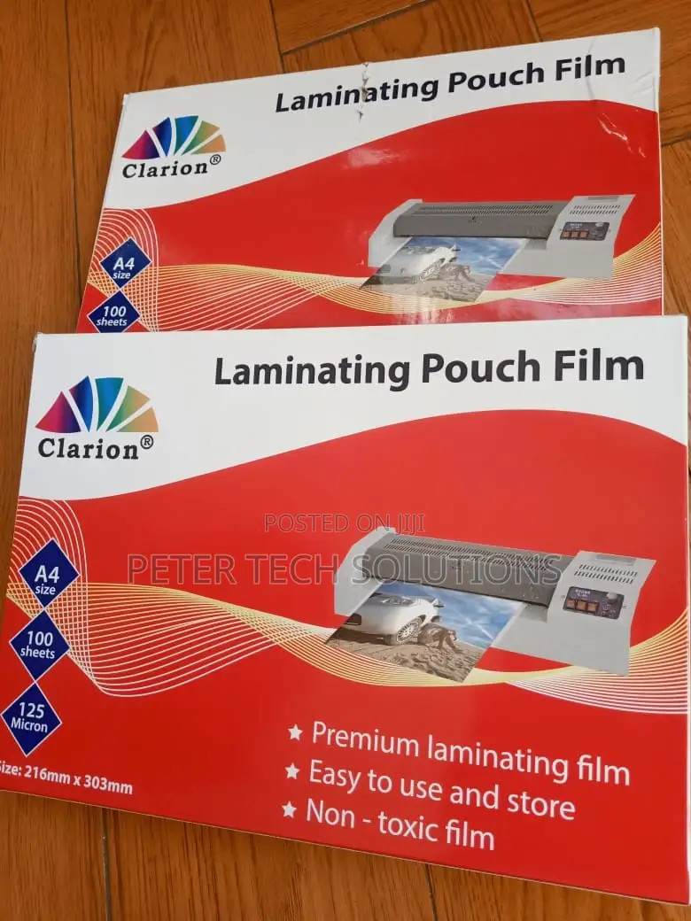 Lamination Pouch A4 Size Clarion