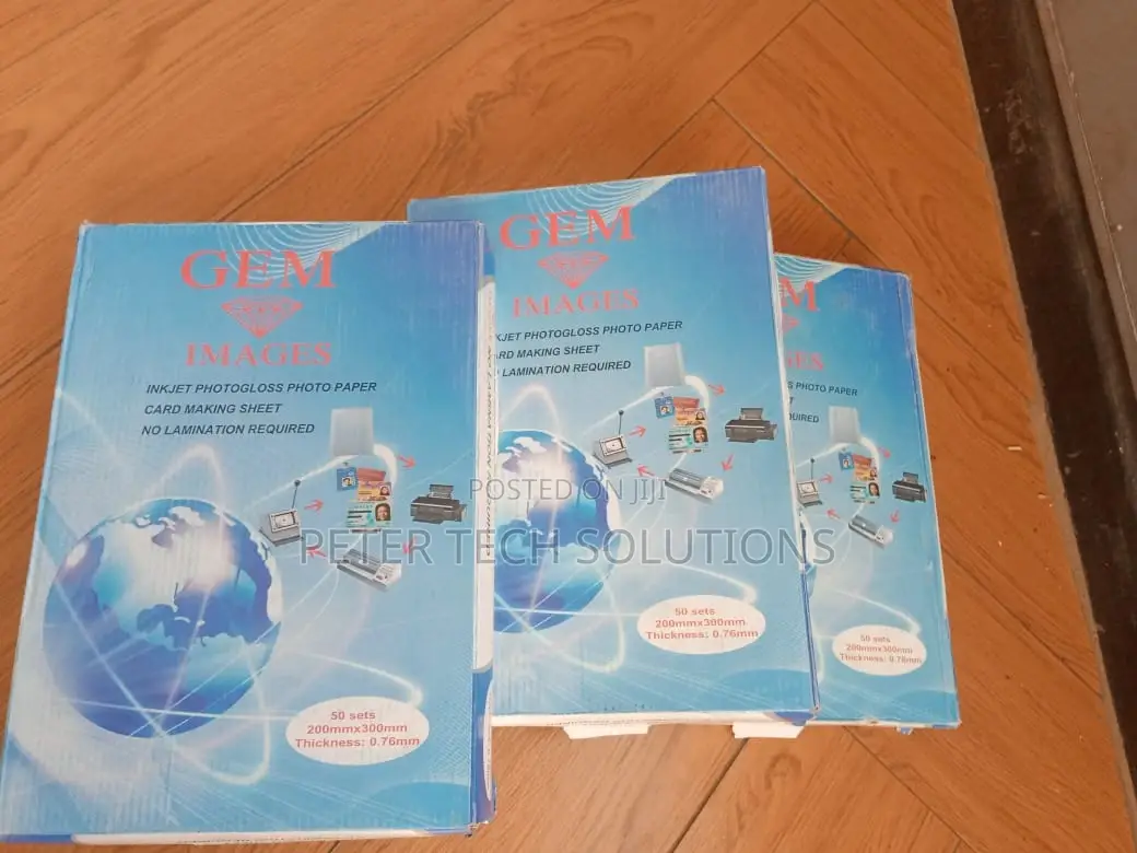 Card Making Sheets Plastic Cards Gem Lamination