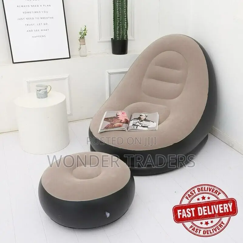 Intime Inflatable Sofa With Manual Pump