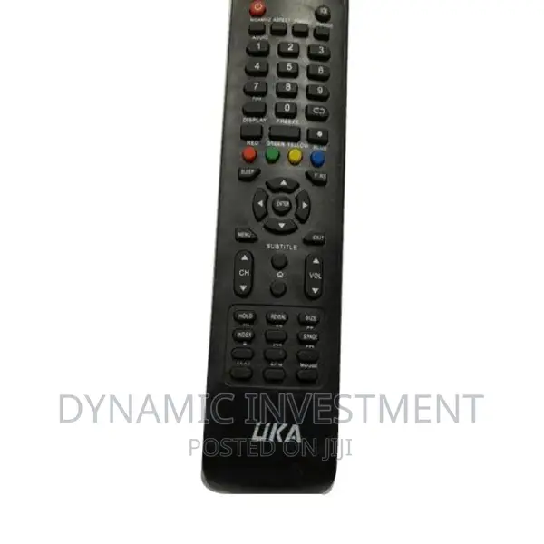 UKA Digital and Smart TV Remote Control.
