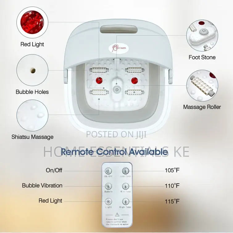 High Quality Portable Foldable Electric Foot Bath Machine