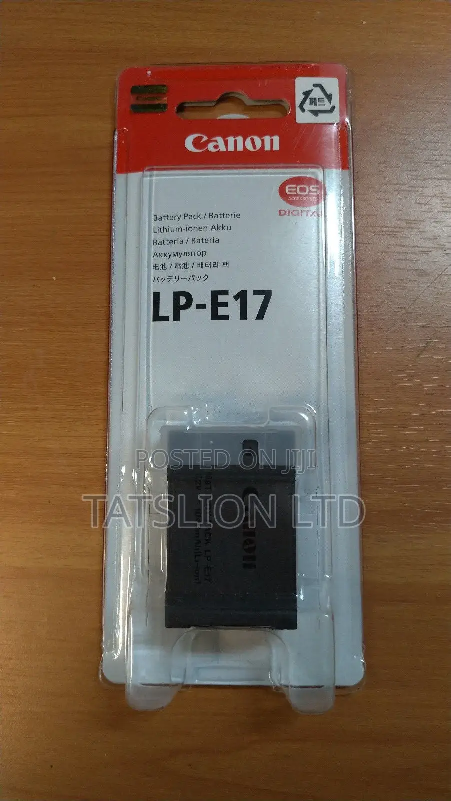 Canon Lp-E17 Battery X Eos Rp R8 R50 R100 M6 Ii 200d 250d M5