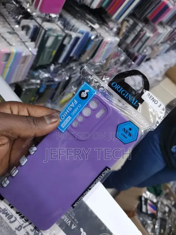 Back Cover // "Oppo Reno 3 // Multicolour // Soft Silicone