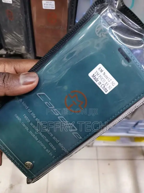 McAse Flip Cover for Mi Redmi Note 12 5G (Blue, Dual Prote