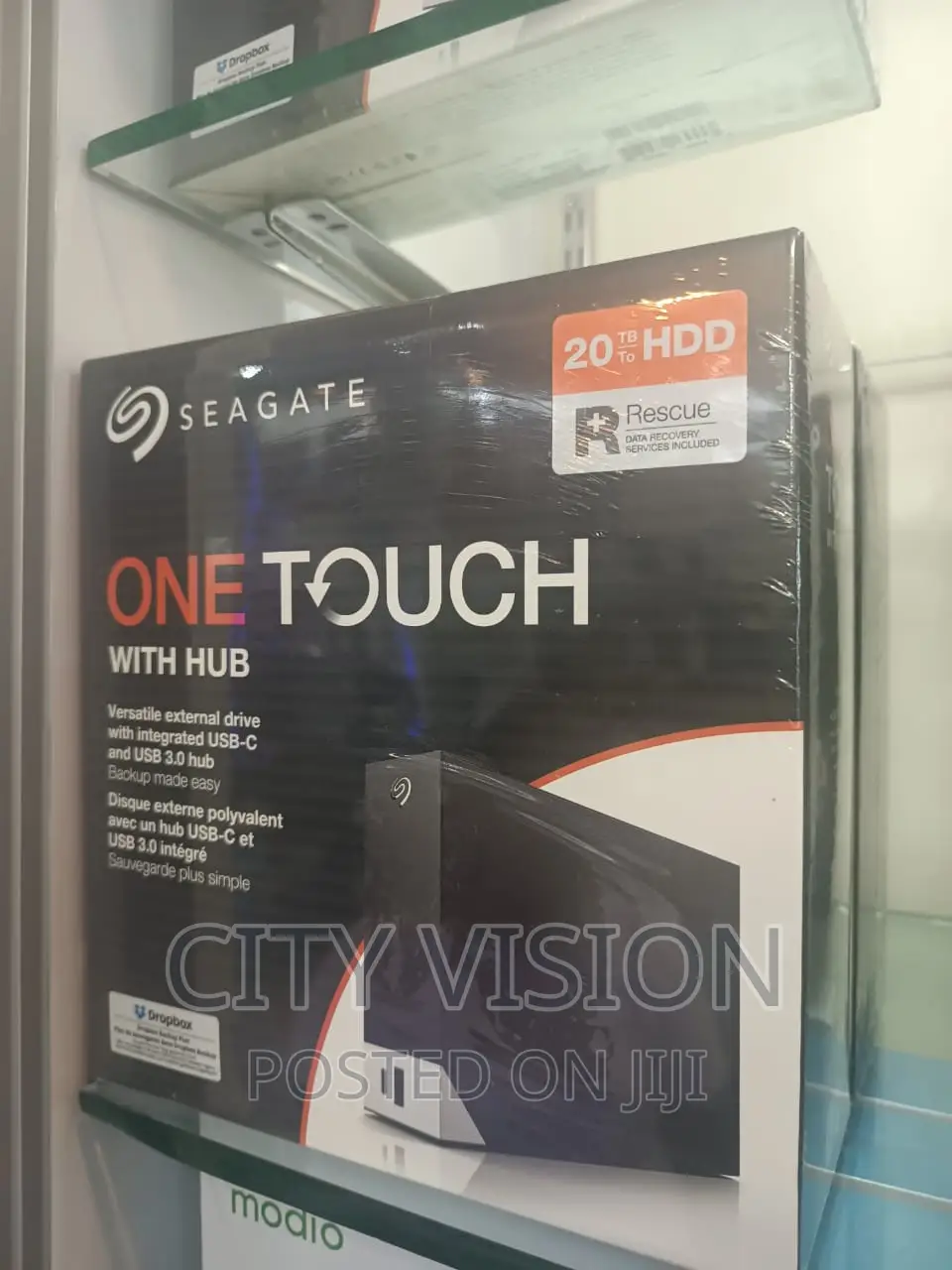 Seagate 20 TB HDD Onetouch With Hub !! Seagate 20tb!! 20tb!!