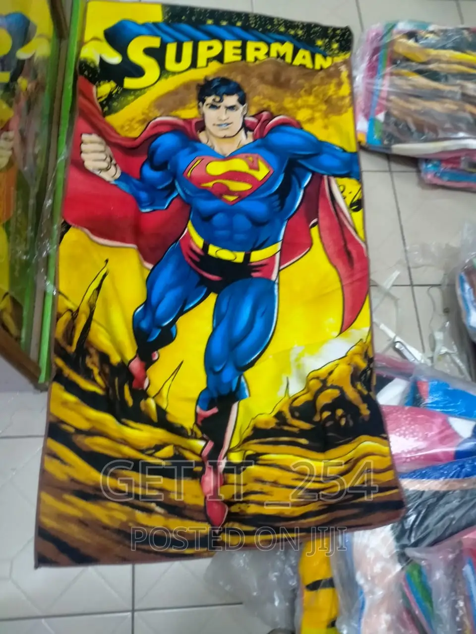 Kids Cartoon Themed Towel