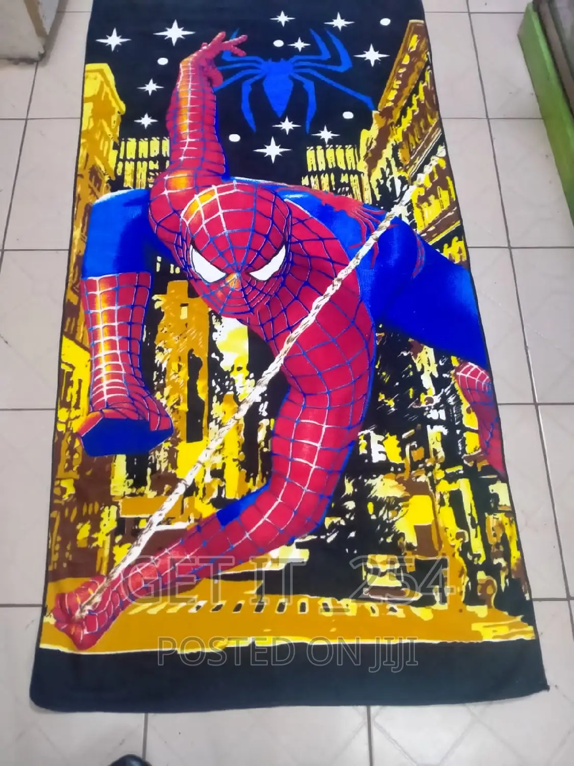 Kids Cartoon Themed Towel