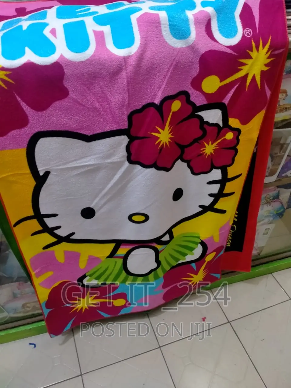 Kids Towel Cartoon Themed
