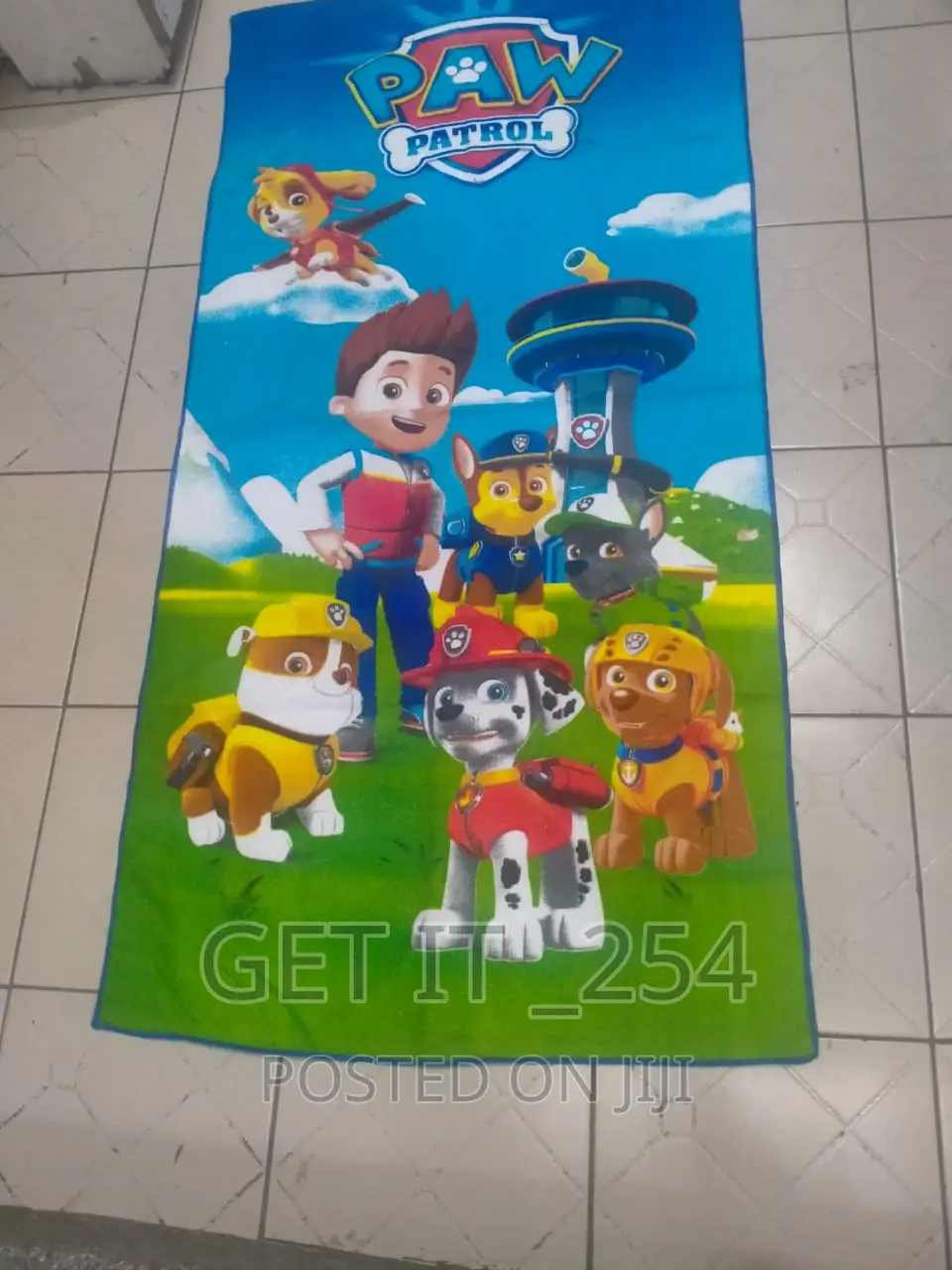 Kids Towel Cartoon Themed