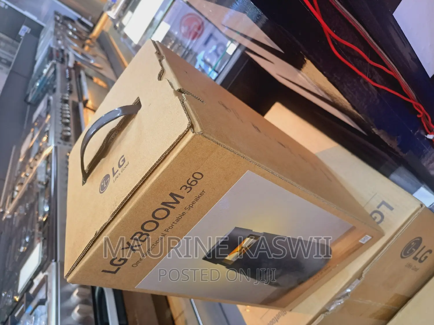 LG XO3QBK XBOOM 360 Portable Bluetooth Speaker