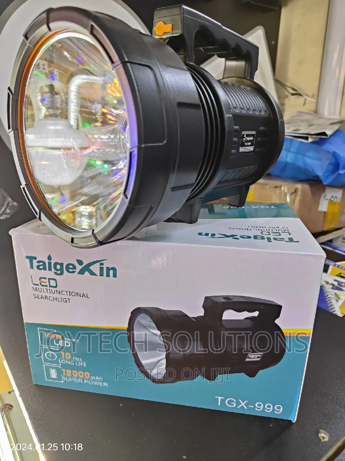 Security Torch Search Light. 2 Kilometres Range