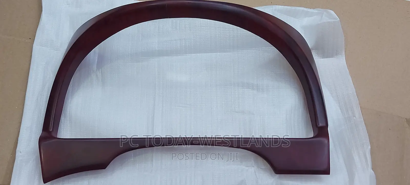 Alphard Vellfire Shiny Brown Wood Grain/Redwood Meter Panel