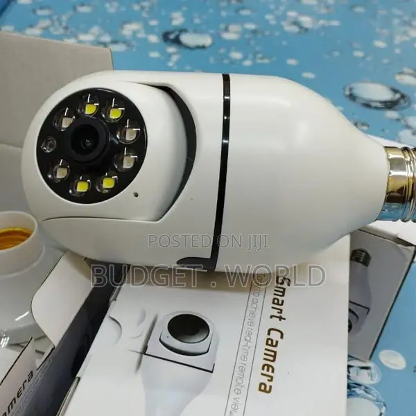360 Degree Panoramic Smart Bulb CCTV Camera V380