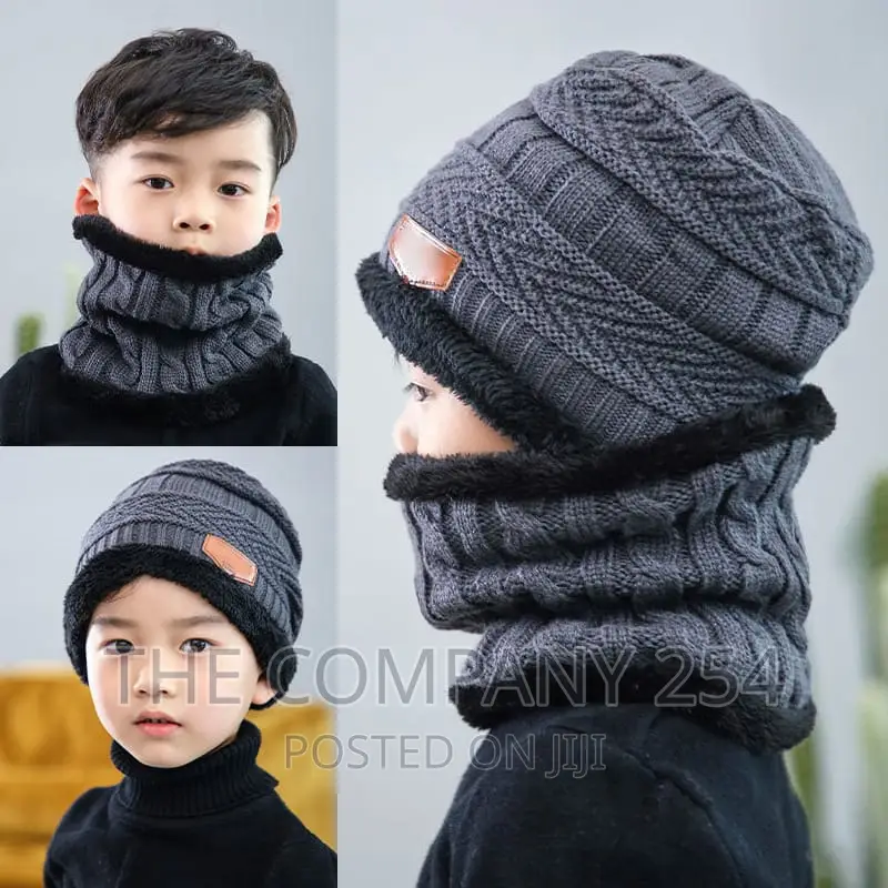 *Adult Kids Unisex Beanie Sets (2pc Set - Hat Neck