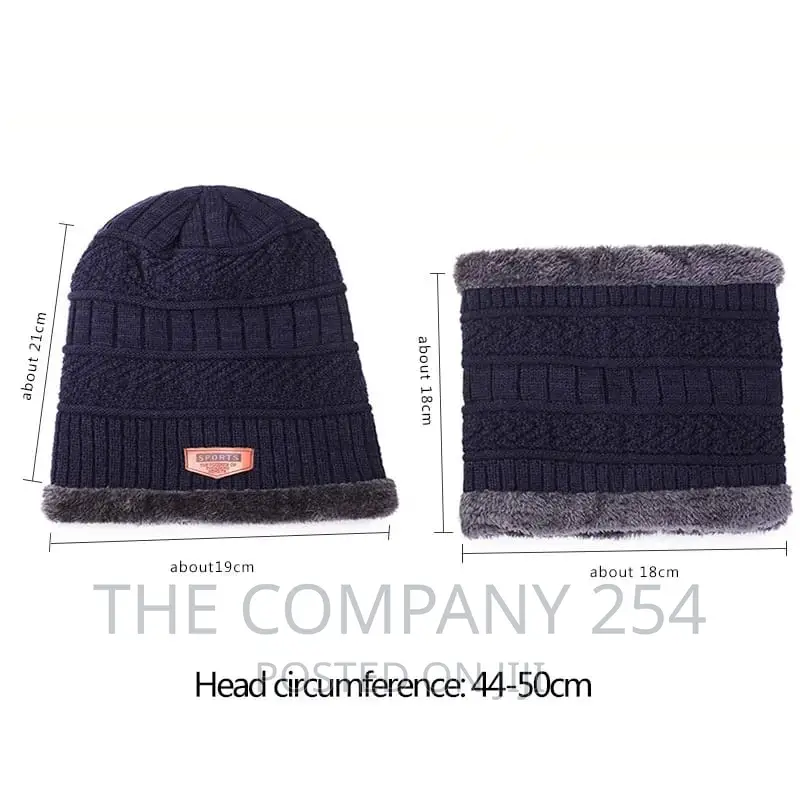*Adult Kids Unisex Beanie Sets (2pc Set - Hat Neck