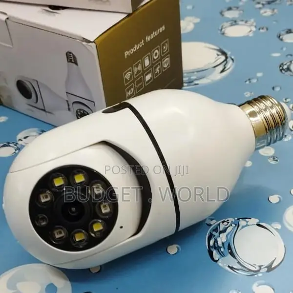 360 Degrees Light Bulb Security Camera-Wireless Light Bulb'