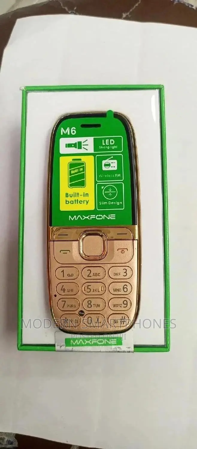 New Mobile Phone Gold