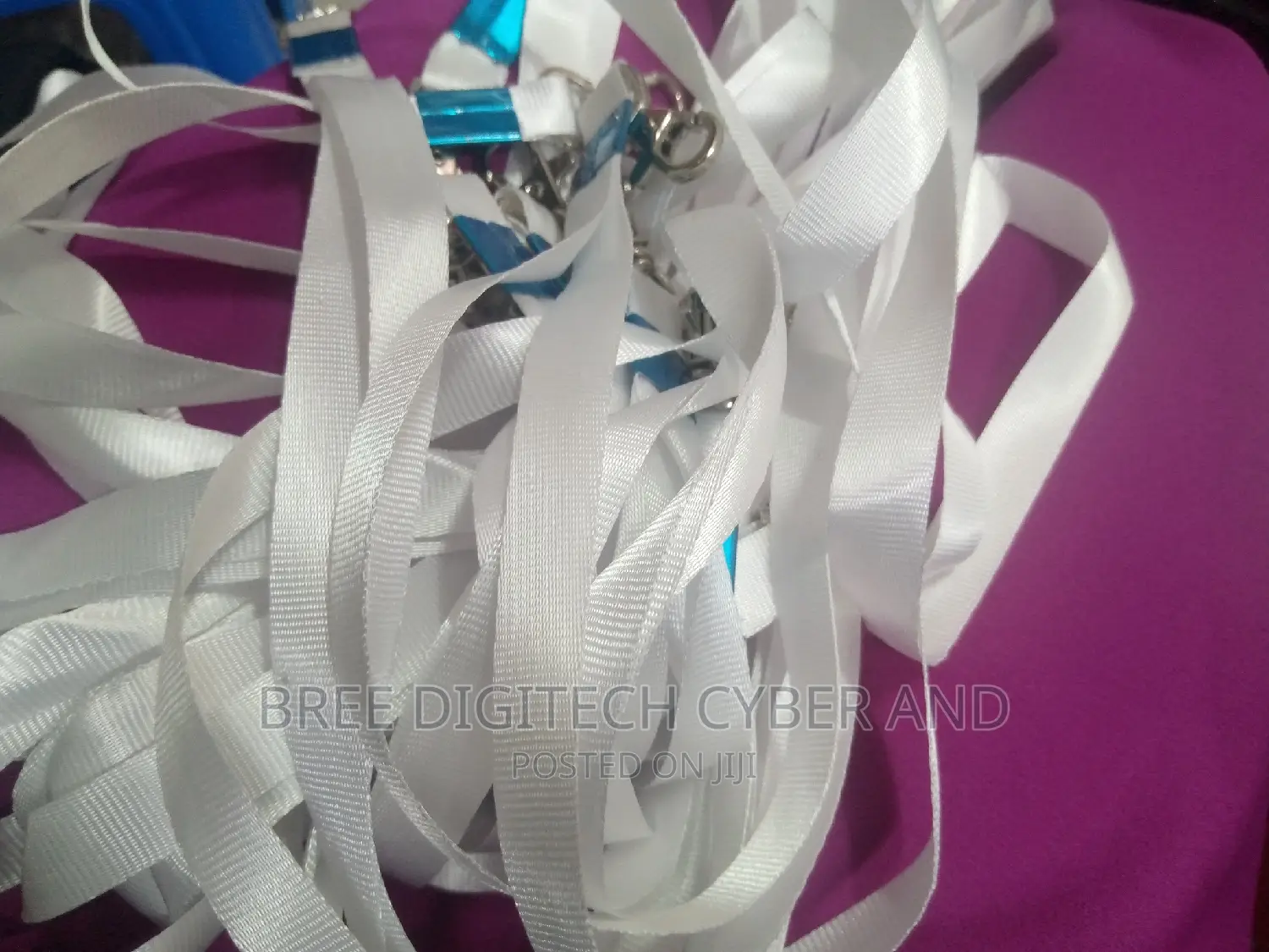 White Lanyards