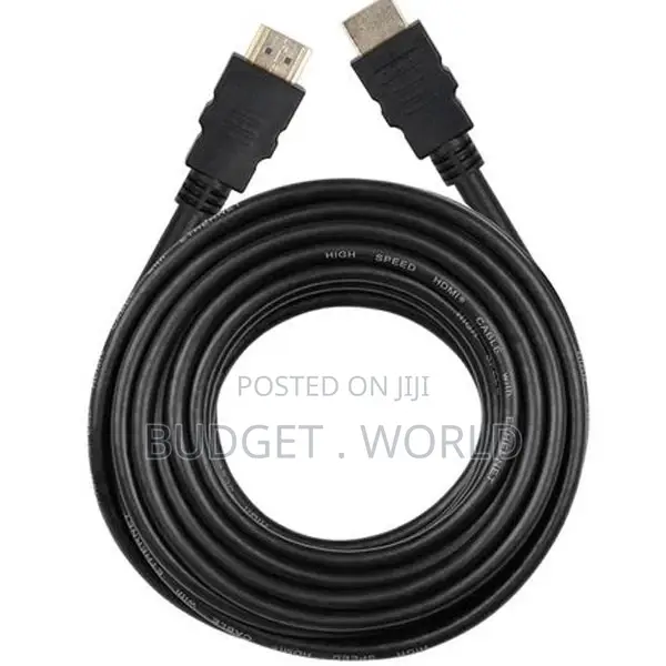HDMI Cable 10 Meter Compatible With PC, PROJECTOR,TV, Black