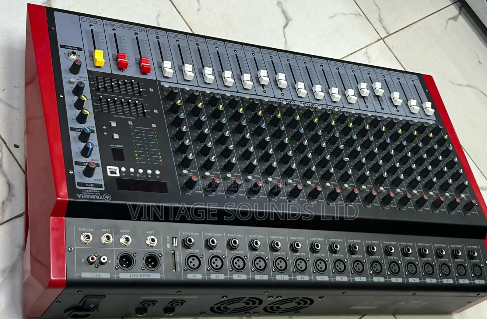 Yamaha Mixer Amplifies Pmx1600 USB Bluetooth Compatible
