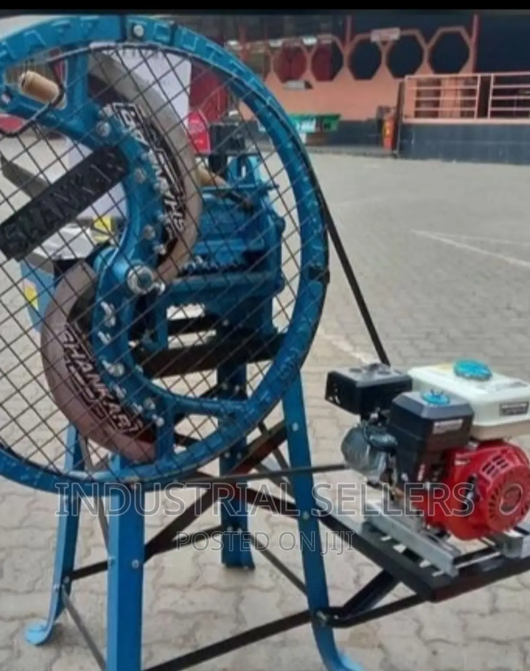 2blade Engine Driven Chaff Cutter