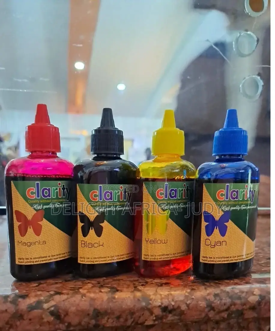 100ml Clarity Brand Epson L Series Printer Refilling Inks
