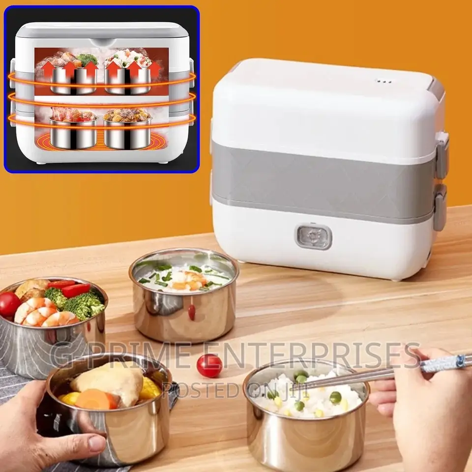 Electric Lunch Box Cooler - 4 Liner
