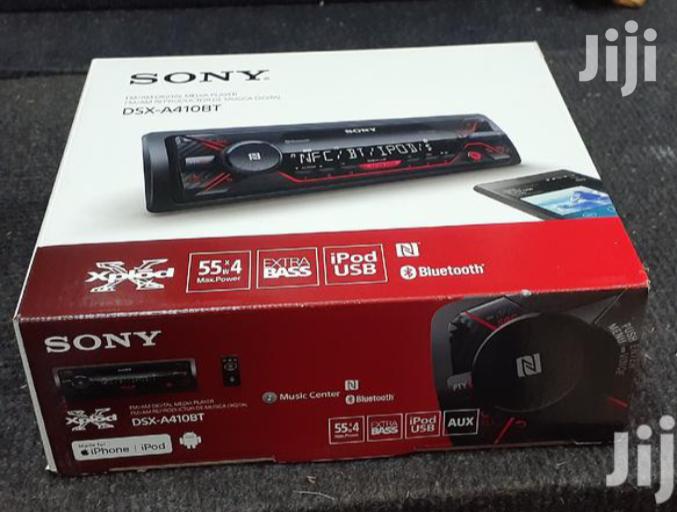 New Sony Car Stereo With Bluetooth.