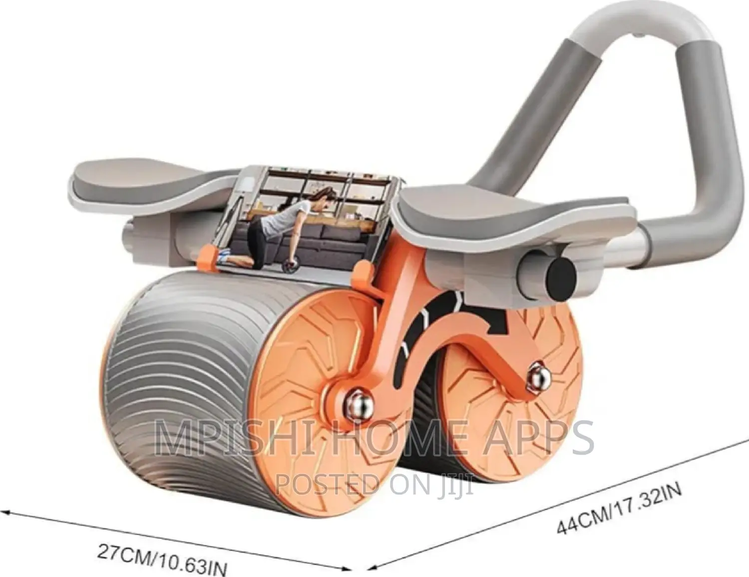 Automatic Rebound Ab Wheel