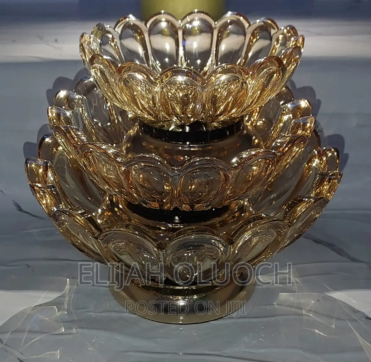 Very Quality 3 Layer Elegant Multipurpose Serving Bowl