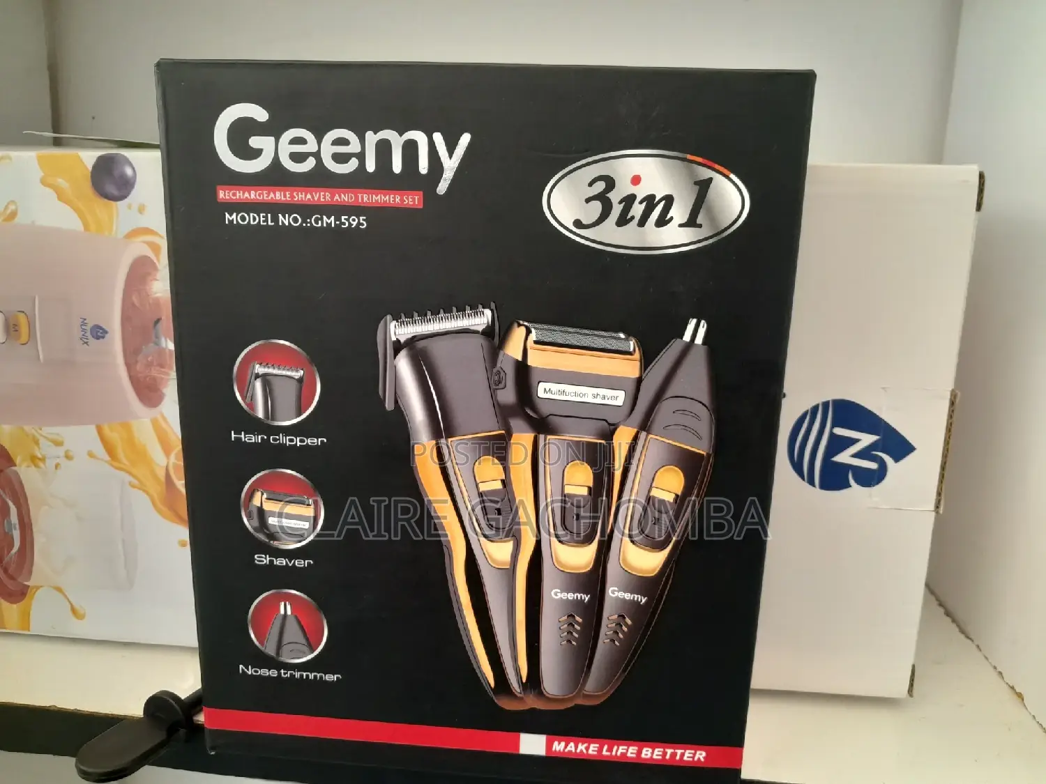 3 in 1 Geemy Shaver