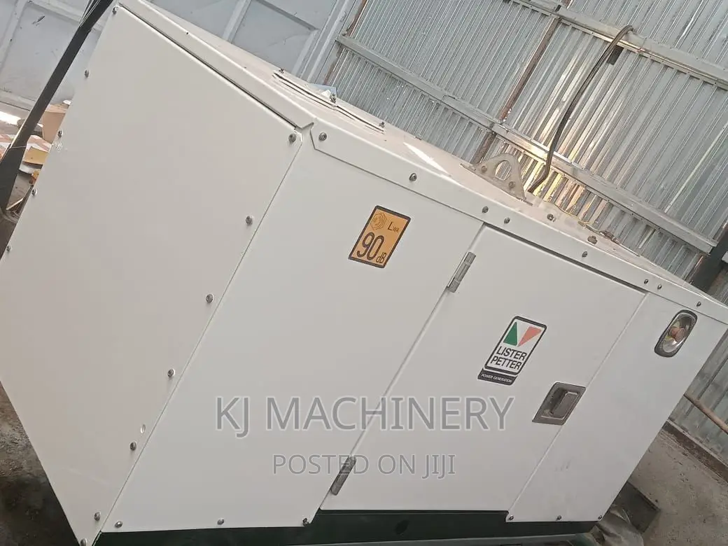 Lister Petter Diesel Silent Generator 17kva Slightly Used