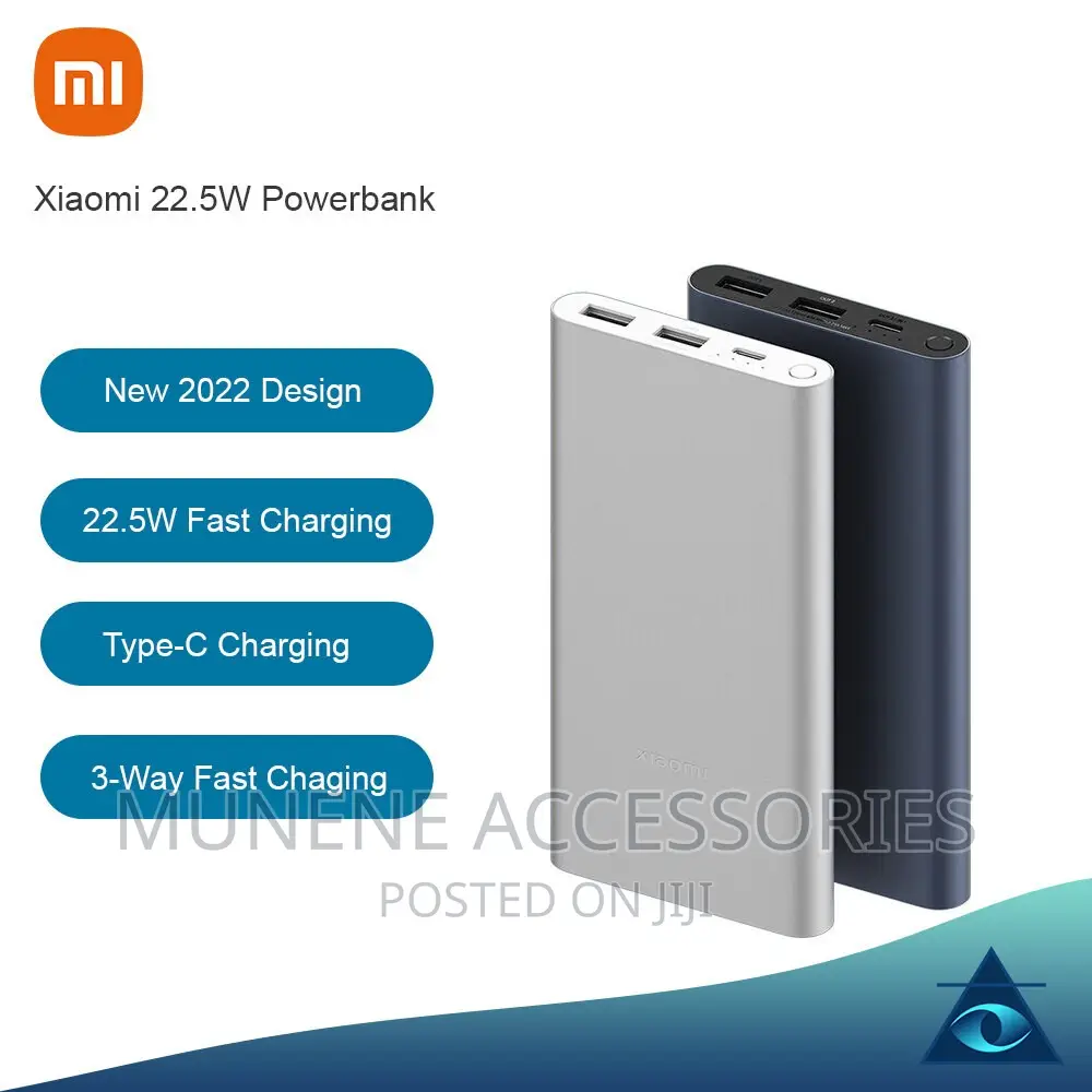 Xiaomi Mi 22.5W Powerbank 3 10000mah Pd USB C Fast Charging