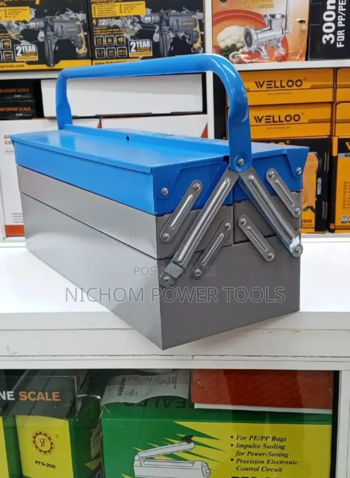 Metallic Cantilever 5 Tray 21inches Toolbox