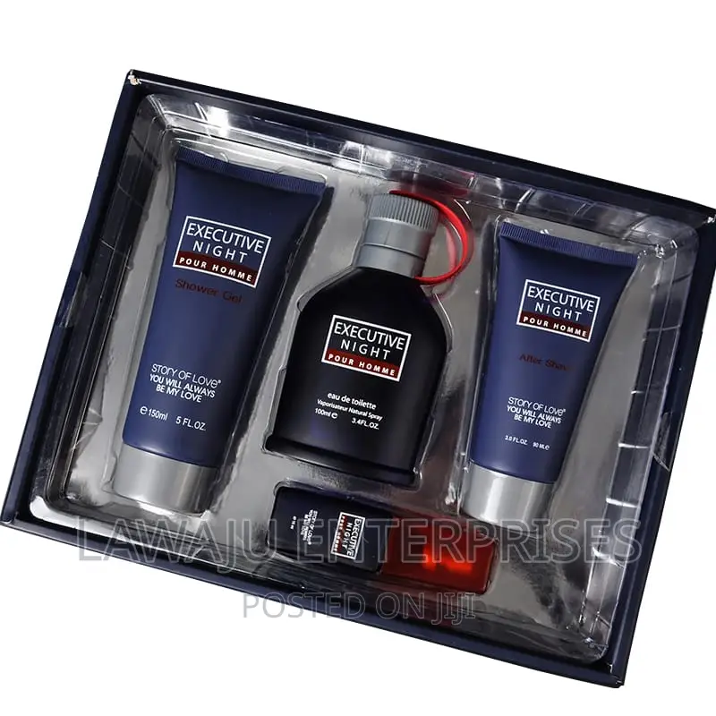 4 in 1 Men's Executive Perfume Gift Set